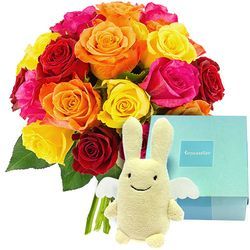 20 ROSES + LAPIN TROUSSELIER 20 ROSES + LAPIN TROUSSELIER