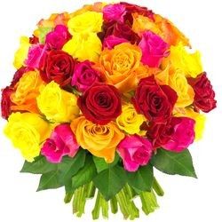 60 ROSES MULTICOLORES 60 ROSES MULTICOLORES