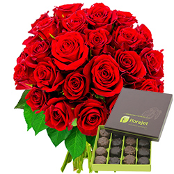 40 ROSES + ROCHERS 160GR