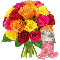 20 ROSES + BONBONS 20 ROSES + BONBONS