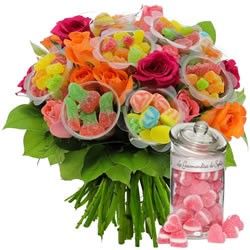20 ROSES + 10 BONBONS + BONBONS 20 ROSES + 10 BONBONS + BONBONS