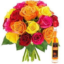 20 ROSES + LIQUEUR 20CL 20 ROSES + LIQUEUR 20CL