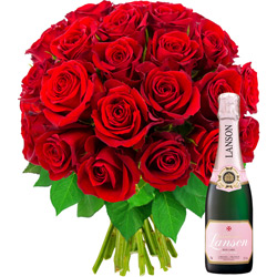 30 ROSES + 1/2 LANSON ROSE 30 ROSES + 1/2 LANSON ROSE