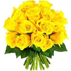 30 ROSES JAUNES