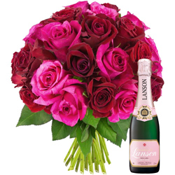 30 ROSES + 1/2 LANSON ROSE 30 ROSES + 1/2 LANSON ROSE