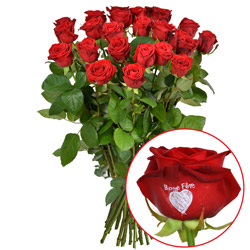 23 + 1 ROSE MARQUEE BONNE FETE 23 + 1 ROSE MARQUEE BONNE FETE