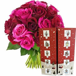30 ROSES + CALENDRIER DE L'AVENT 30 ROSES + CALENDRIER DE L'AVENT