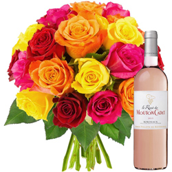 20 ROSES + MOUTON CADET ROSE 20 ROSES + MOUTON CADET ROSE