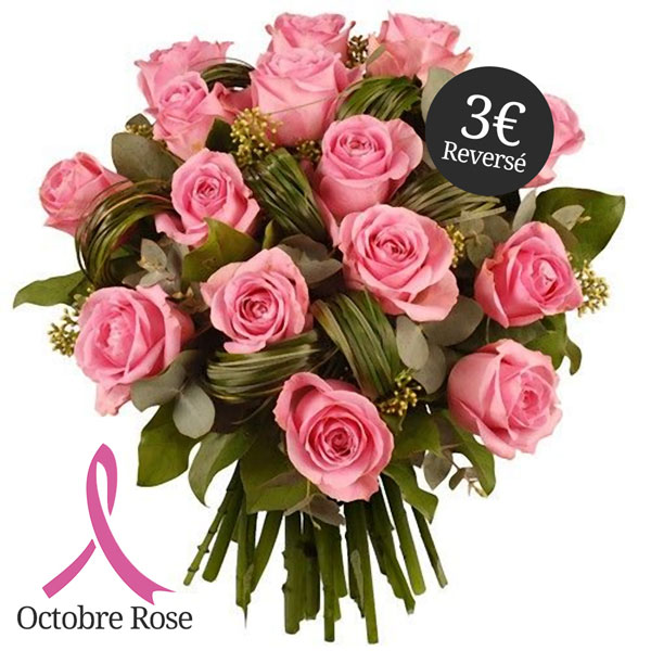 Bouquet De Roses Bouquet Octobre Rose Livraison En Chine